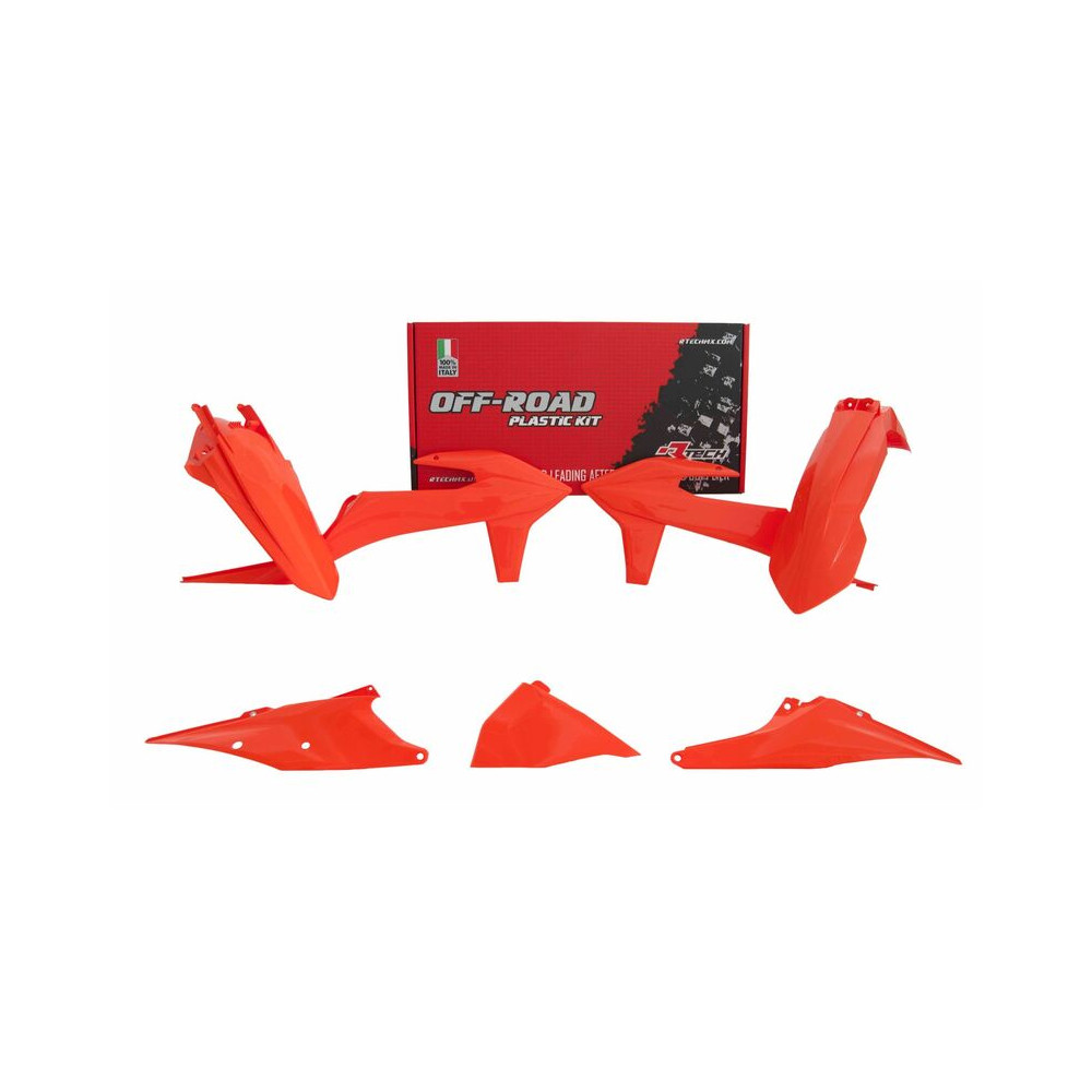 Kit plastiques RACETECH orange - KTM