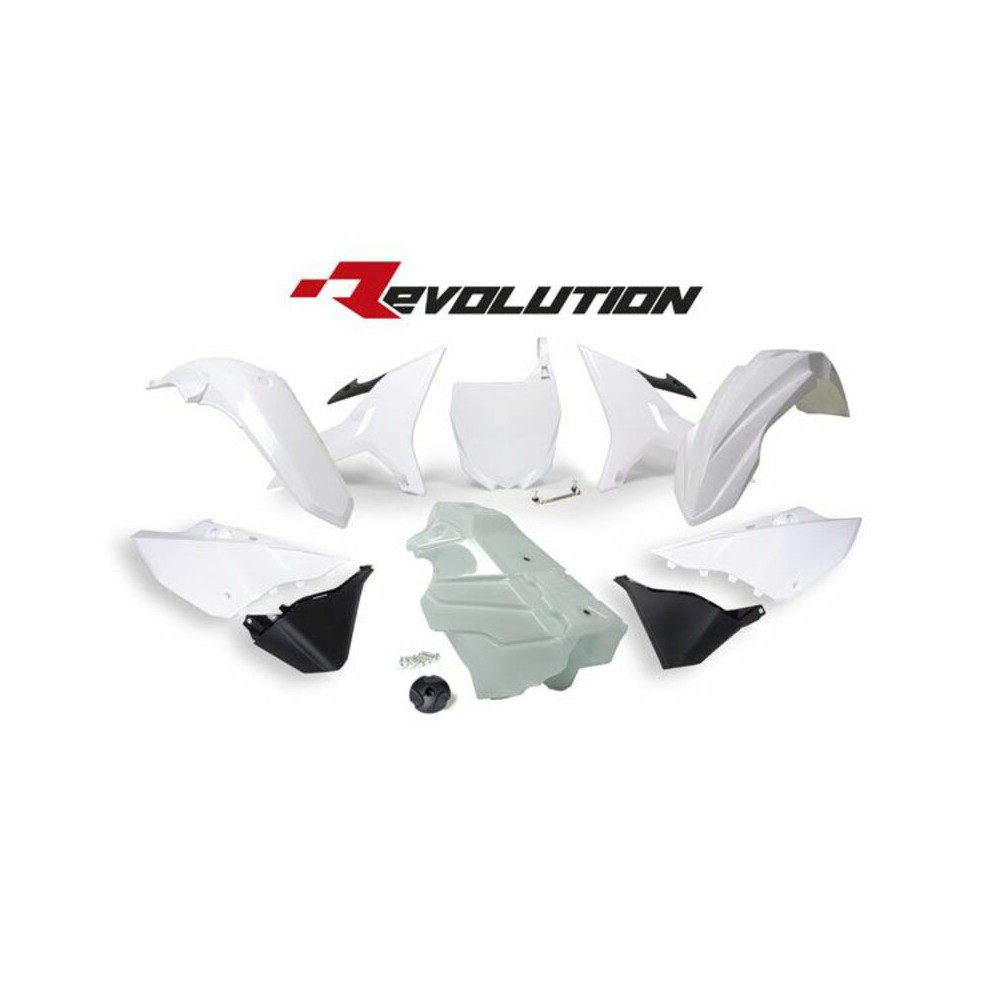 Kit plastique RACETECH Revolution + réservoir Yamaha