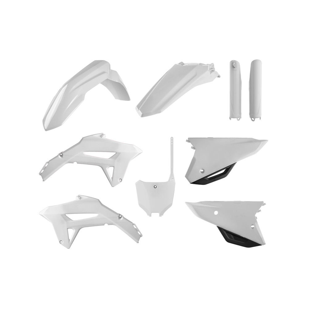 Kit plastiques POLISPORT blanc Honda CRF450R