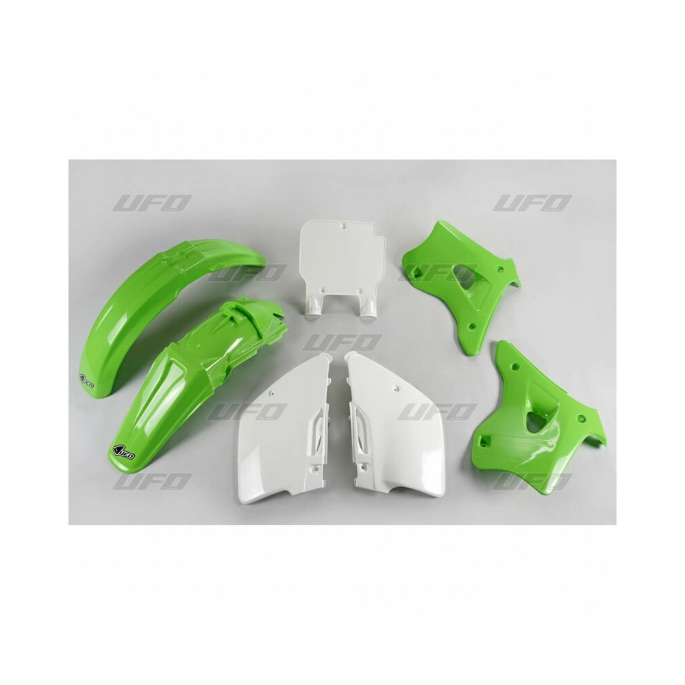 Kit plastique UFO couleur origine Kawasaki KX125/250