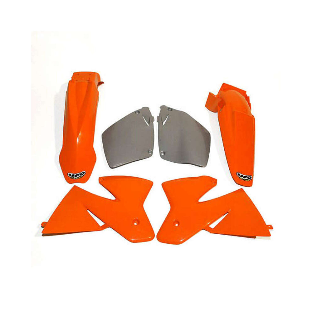 Kit plastique UFO couleur origine orange/gris KTM