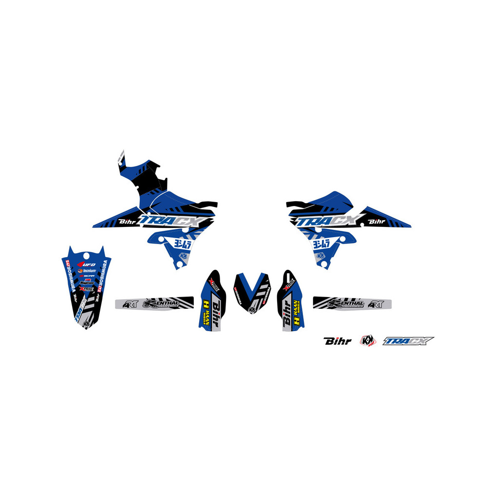 Kit plastique & déco UFO couleur origine Yamaha YZ250/450F