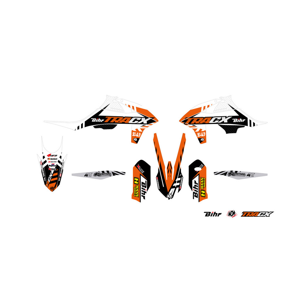 Kit plastique & déco UFO couleur origine KTM SX/SX-F