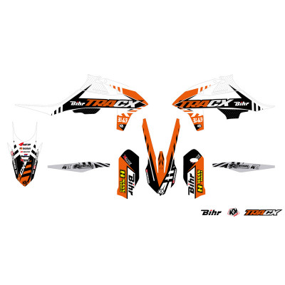 Kit plastique & déco UFO couleur origine KTM SX/SX-F