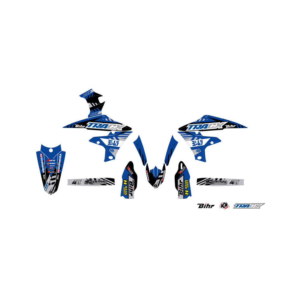 Kit plastique & déco UFO couleur origine Yamaha YZ450F