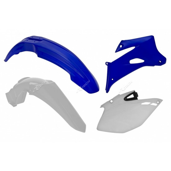 Kit plastique RACETECH couleur origine bleu/blanc Yamaha WR450F