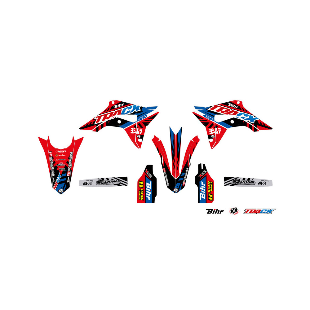 Kit plastique & déco UFO couleur origine Honda CRF450R