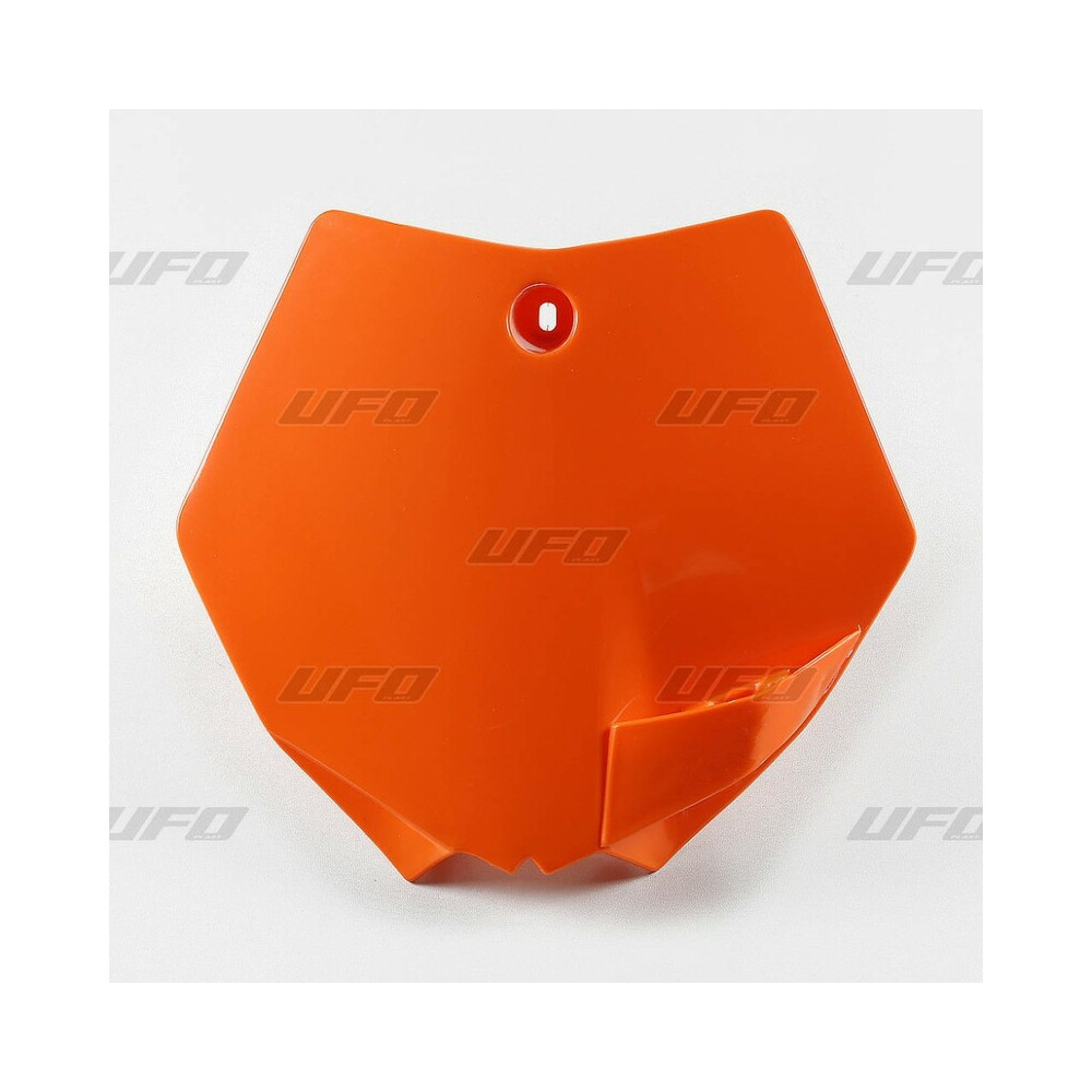 Plaque numéro frontale UFO orange KTM SX65