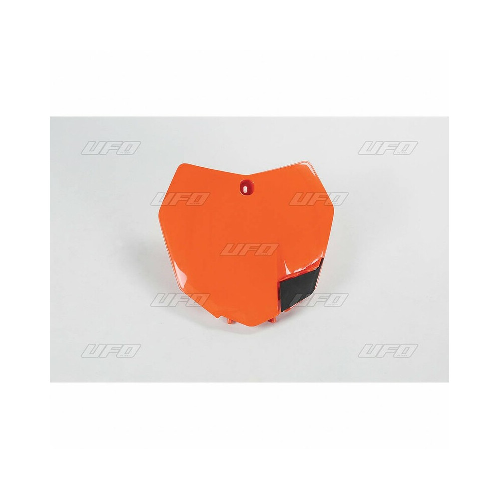 Plaque numéro frontale UFO orange KTM