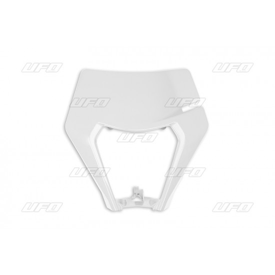 Plaque numéro frontale UFO blanc KTM EXC/EXC-F