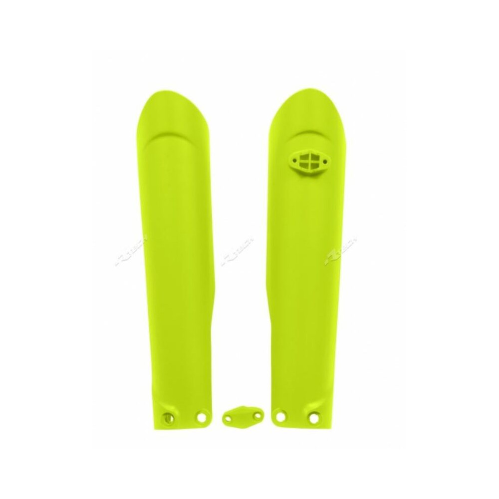 Protections de fourche RACETECH jaune fluo KTM SX/SX-F