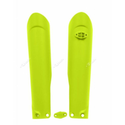 Protections de fourche RACETECH jaune fluo KTM SX/SX-F