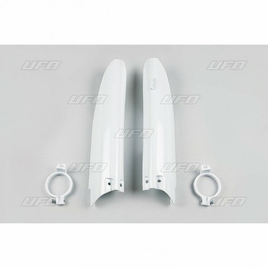 Protections de fourche UFO blanc Suzuki