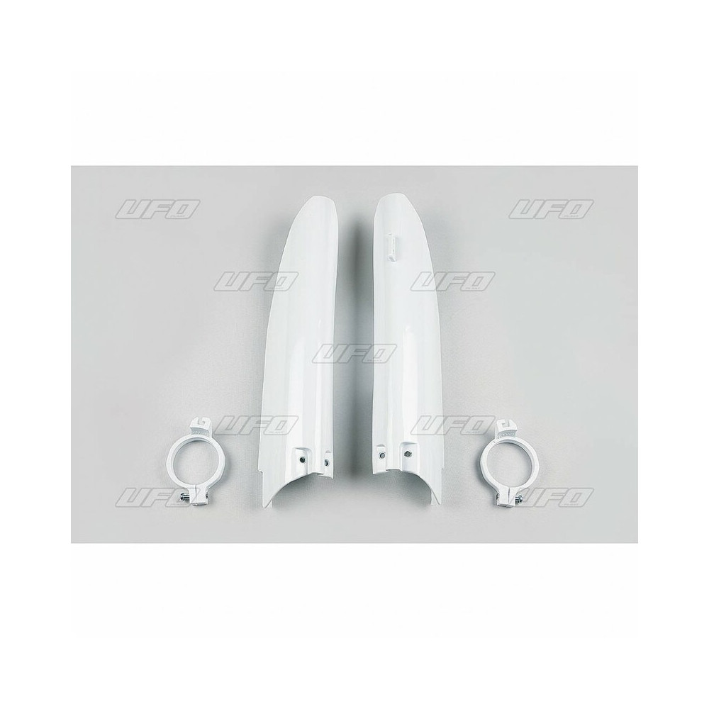 Protections de fourche UFO blanc Suzuki