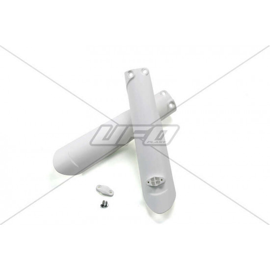 Protections de fourche UFO fourche White Power KTM blanc