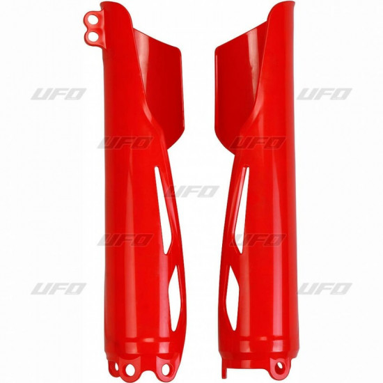 Protège fourche UFO rouge Honda CR250/450R-RX