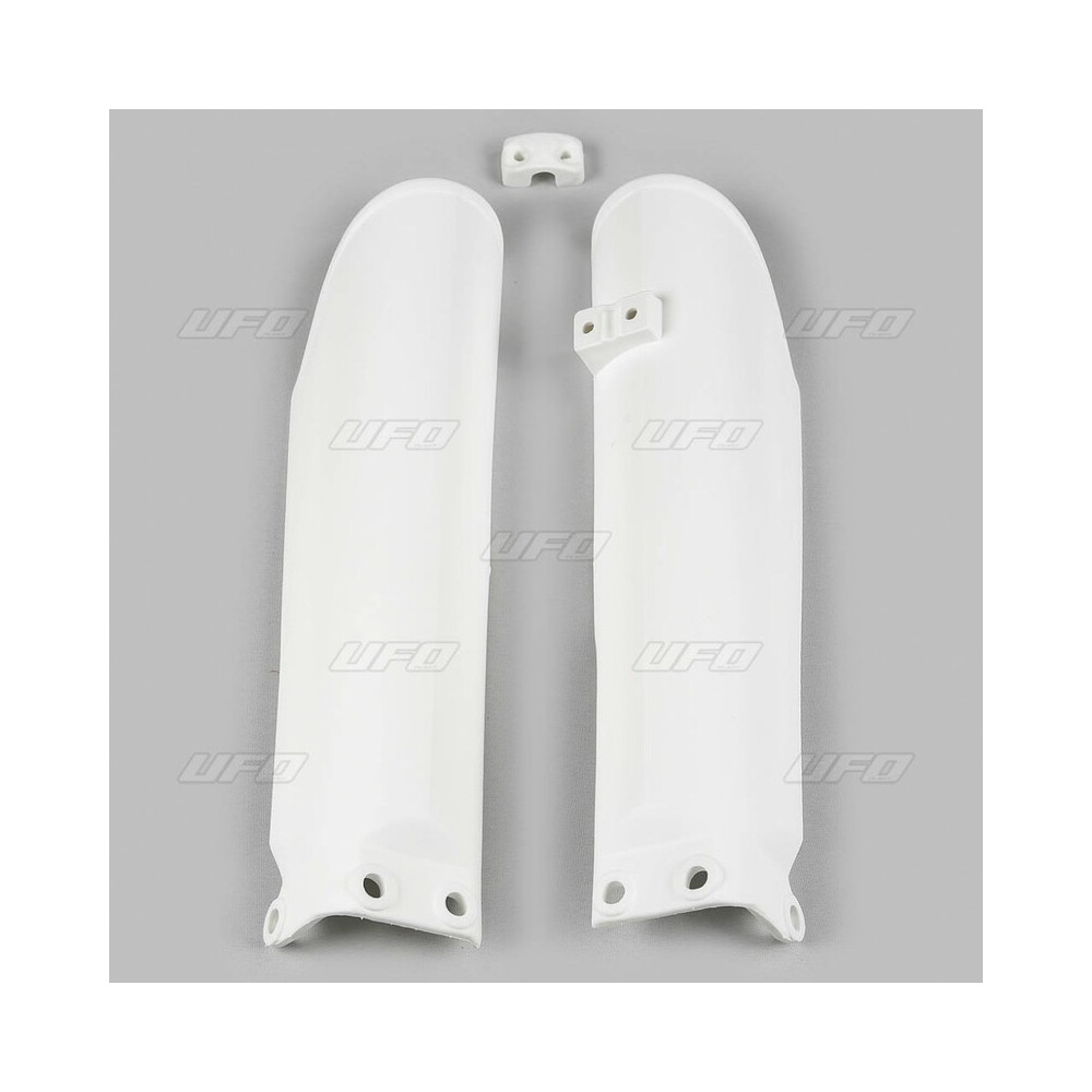 Protections de fourche UFO blanc KTM SX85