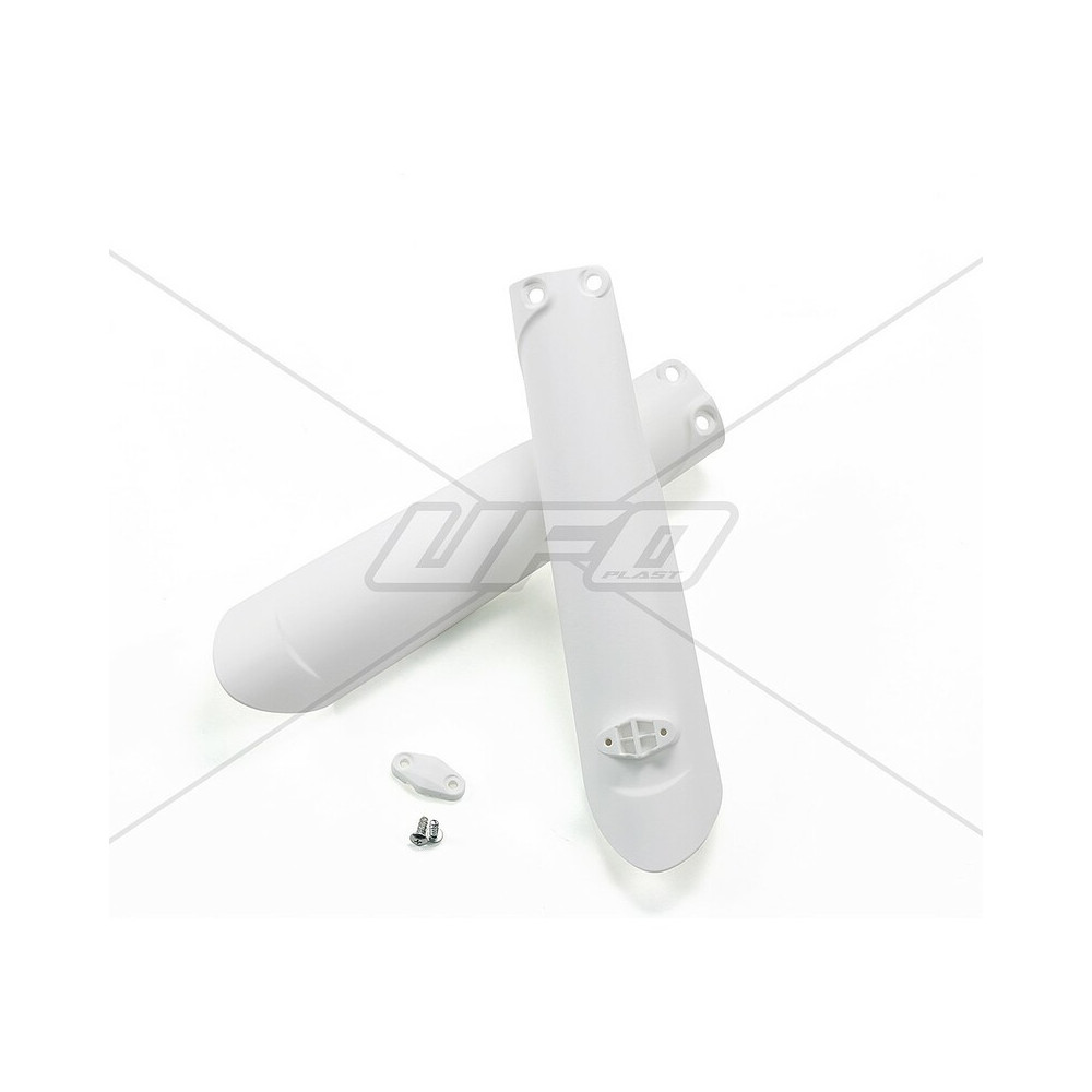 Protections de fourche UFO blanc KTM