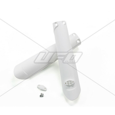 Protections de fourche UFO blanc KTM