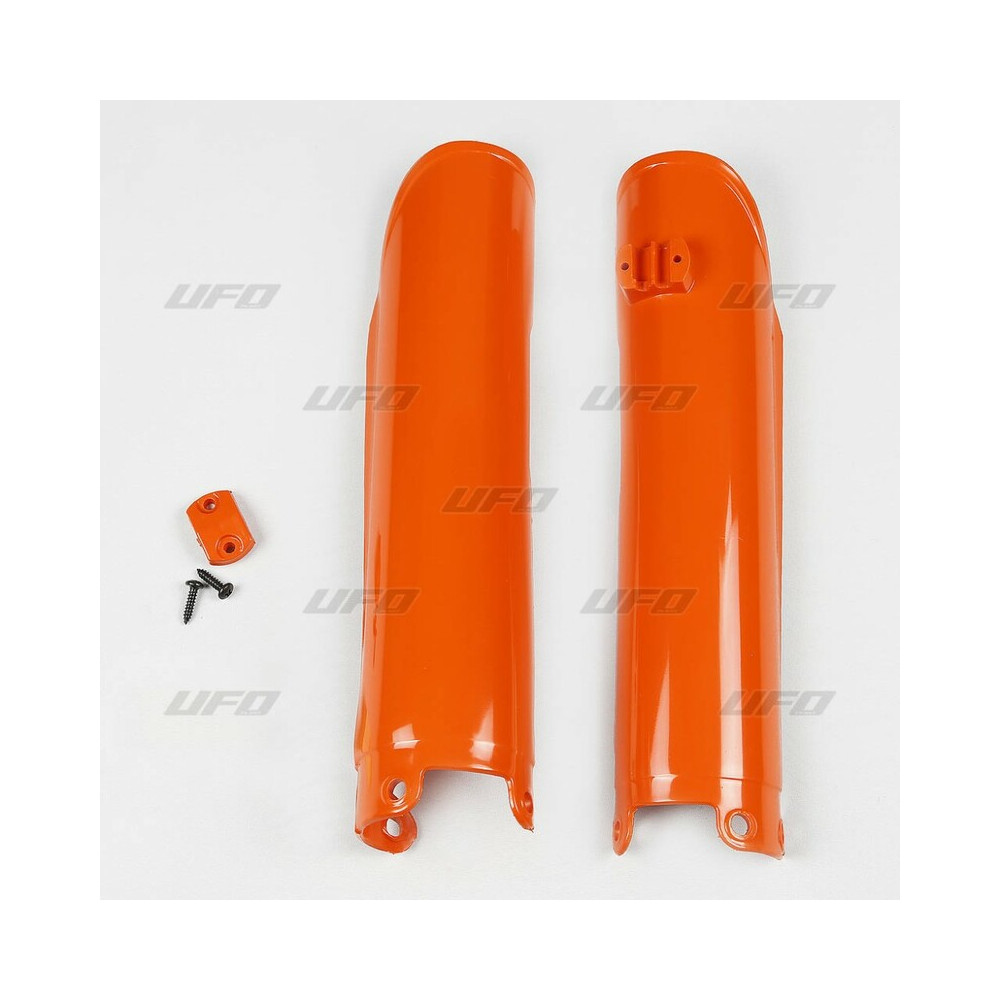 Protections de fourche UFO orange KTM