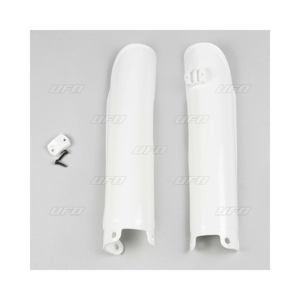 Protections de fourche UFO blanc KTM