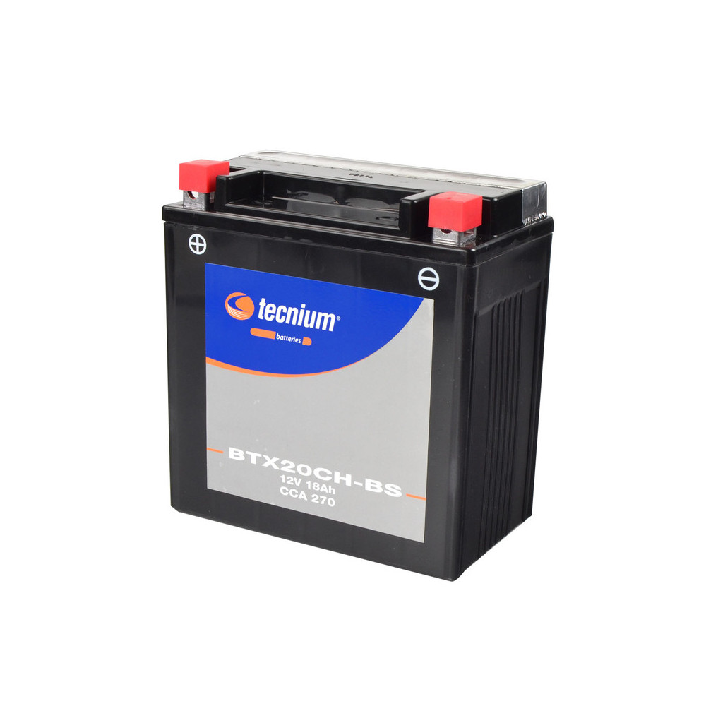 Batterie TECNIUM Sans entretien avec pack acide - BTX20CH-BS