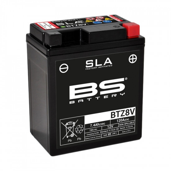 Batterie BS BATTERY SLA sans entretien activé usine - BTZ8V