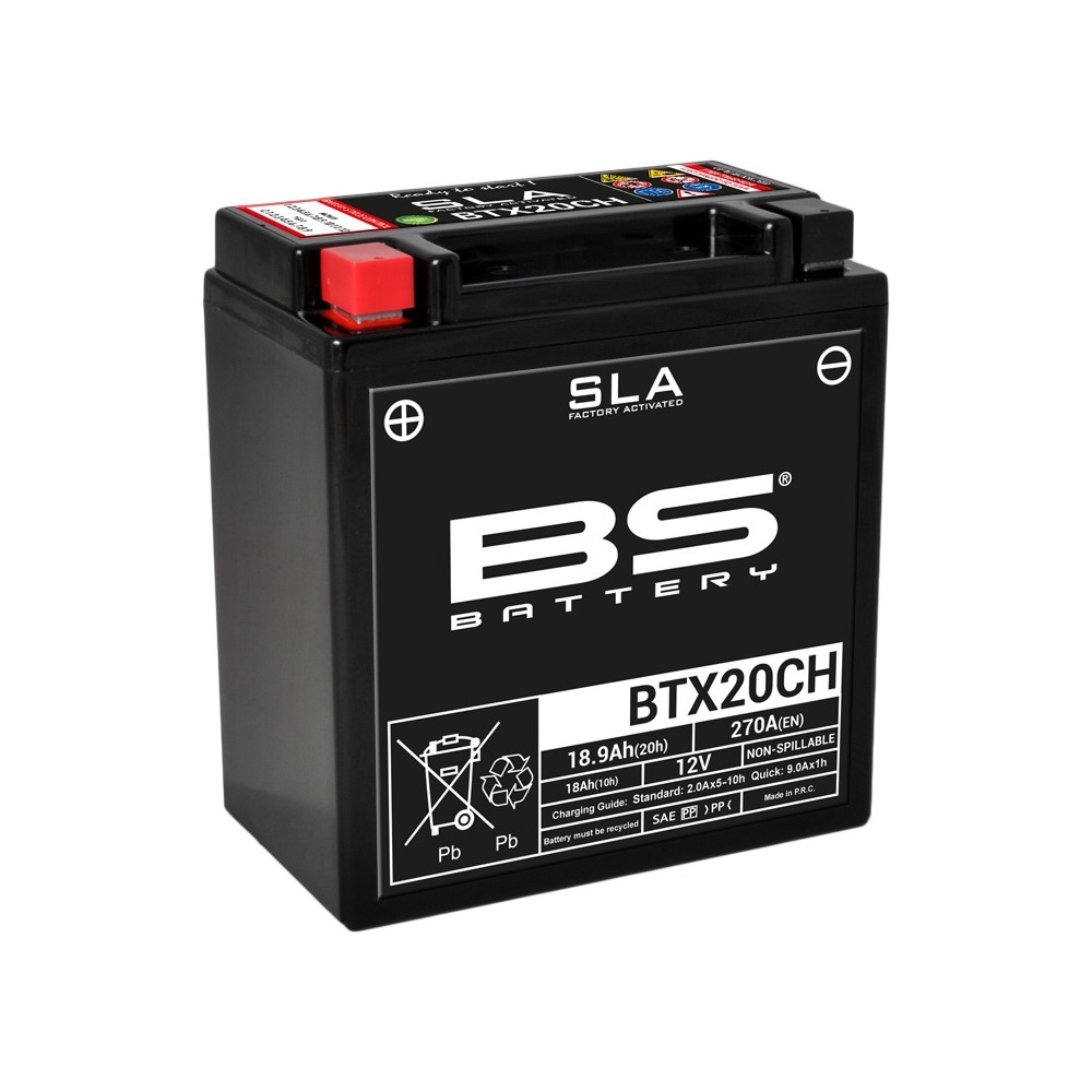 Batterie BS BATTERY SLA sans entretien activé usine - BTX20CH