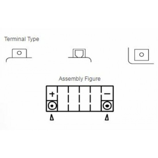 Batterie YUASA Sans entretien avec pack acide - YTX12-BS