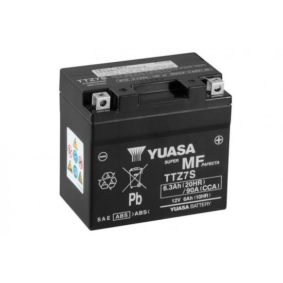 Batterie YUASA sans entretien activé usine - TTZ7S