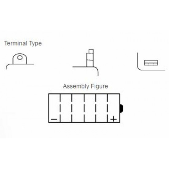 Batterie YUASA conventionnelle sans pack acide - YB3L-B