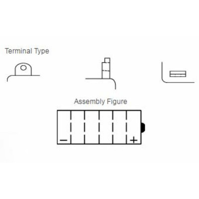 Batterie YUASA conventionnelle sans pack acide - YB3L-B