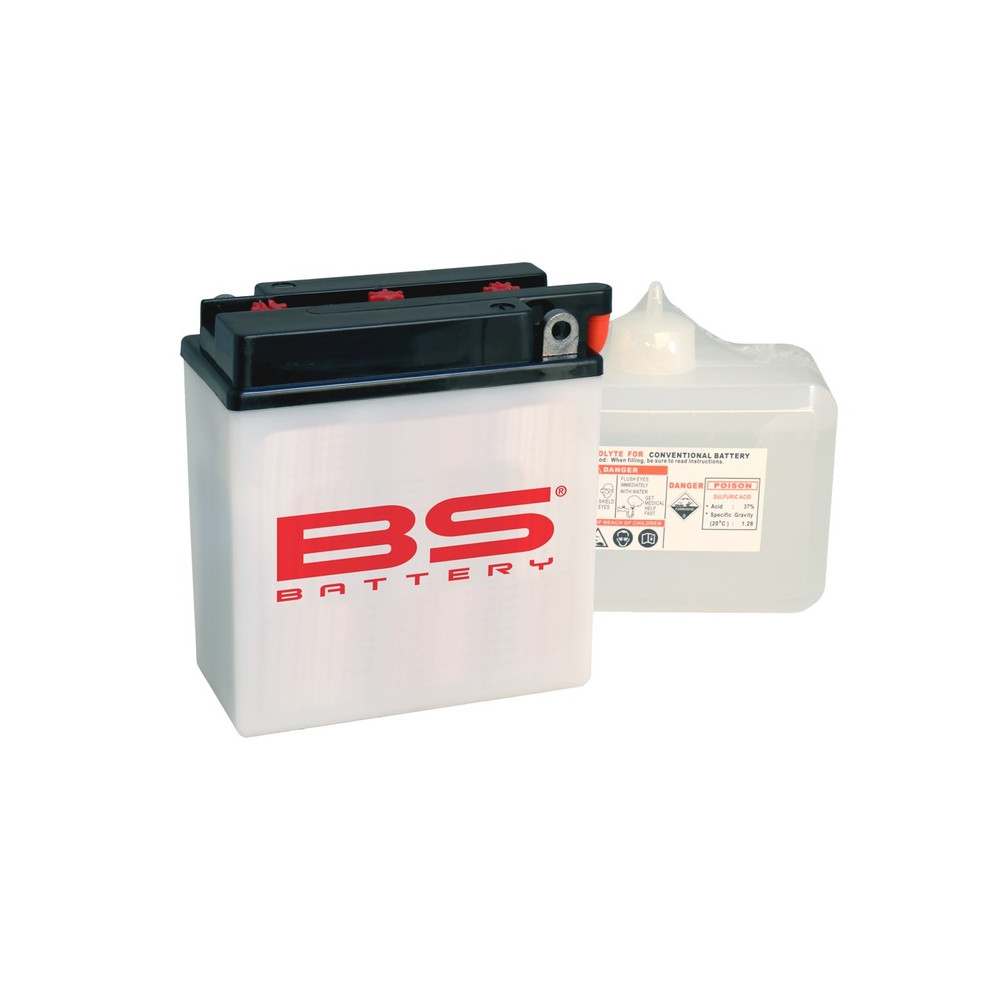 Batterie BS BATTERY Haute-performance avec pack acide - BB12C-A