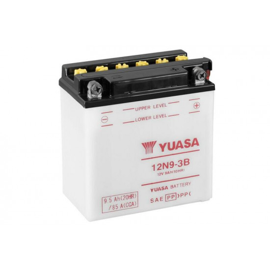 Batterie YUASA conventionnelle sans pack acide - 12N9-3B