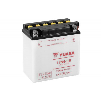 Batterie YUASA conventionnelle sans pack acide - 12N9-3B