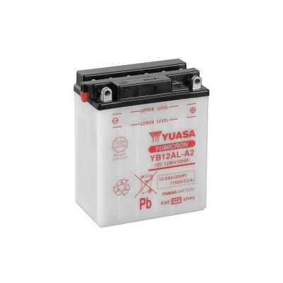 Batterie YUASA conventionnelle sans pack acide - YB12AL-A2