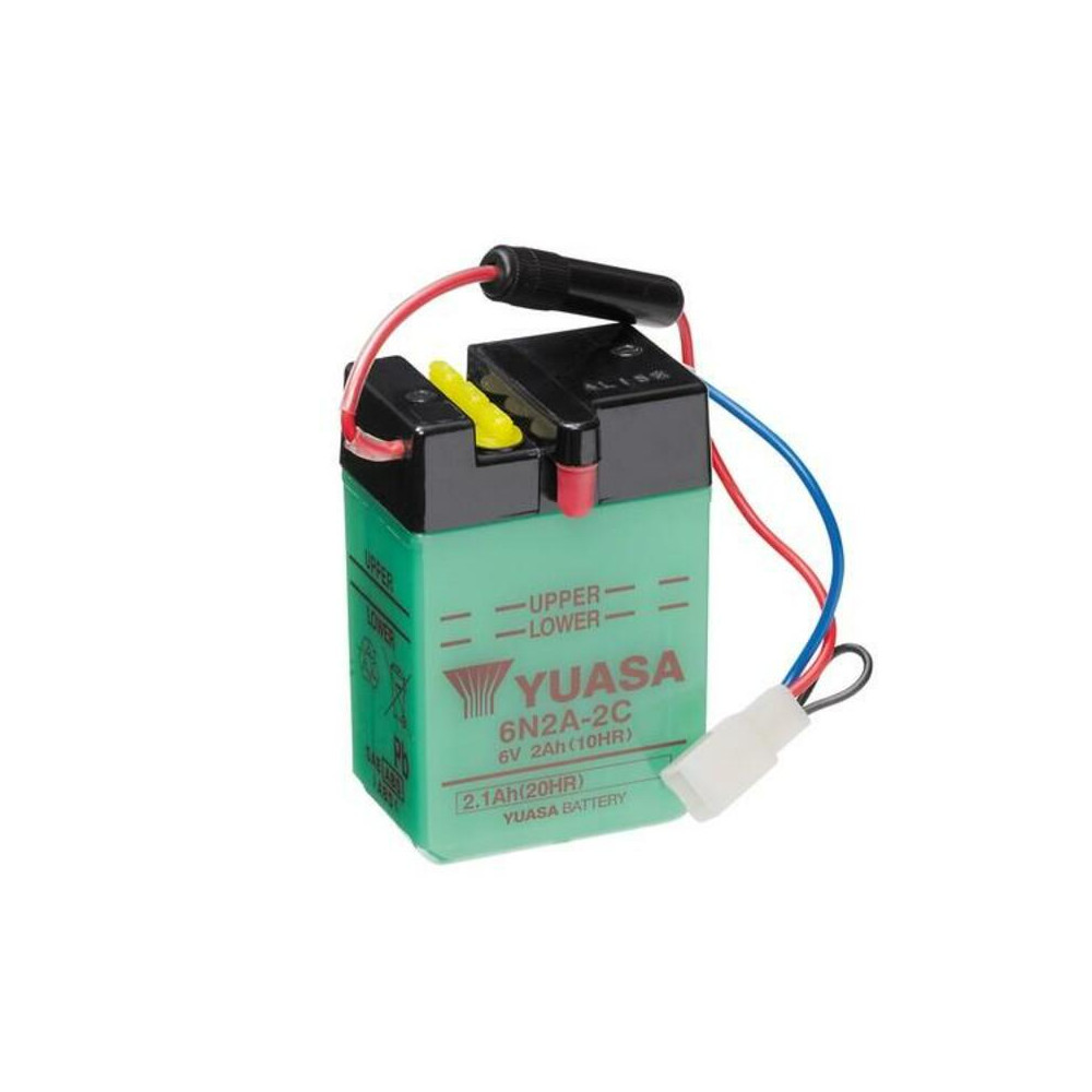 Batterie YUASA conventionnelle sans pack acide - 6N2A-2C