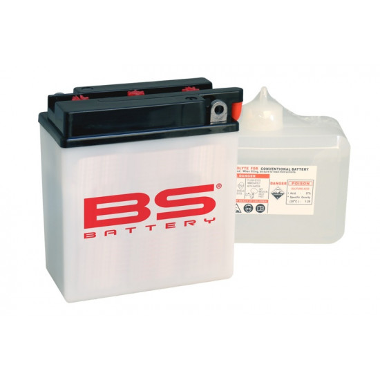 Batterie BS BATTERY Haute-performance avec pack acide - BB7L-B2