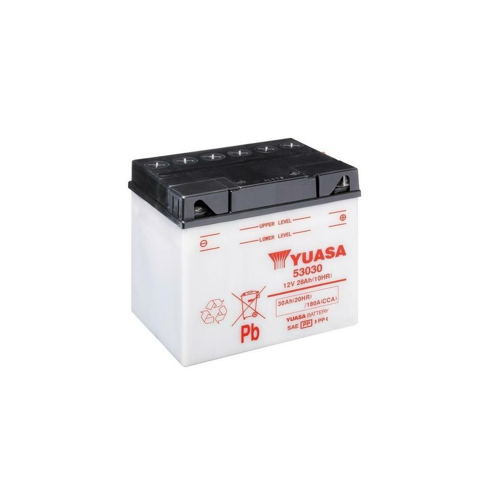 Batterie YUASA conventionnelle sans pack acide - 53030