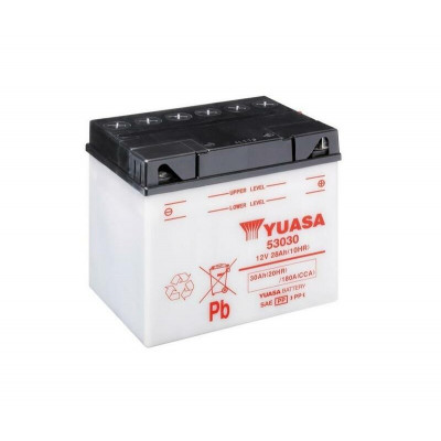 Batterie YUASA conventionnelle sans pack acide - 53030