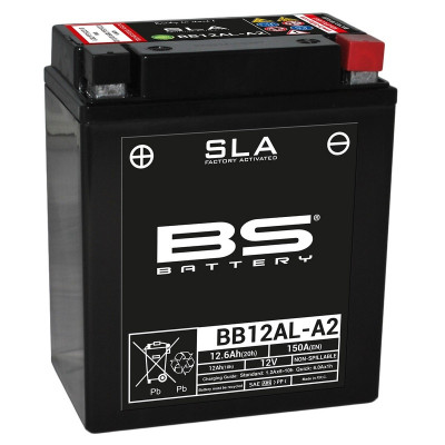 Batterie BS BATTERY SLA sans entretien activé usine - BB12AL-A2