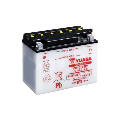 Batterie YUASA conventionnelle sans pack acide - YB12B-B2