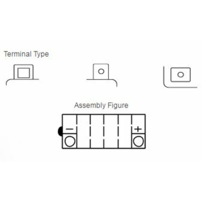 Batterie YUASA conventionnelle sans pack acide - Y50-N18L-A