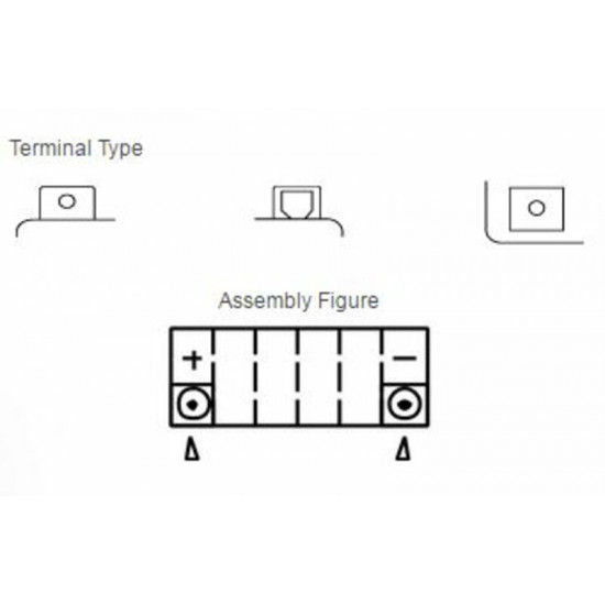 Batterie YUASA Sans entretien avec pack acide - YTX9-BS