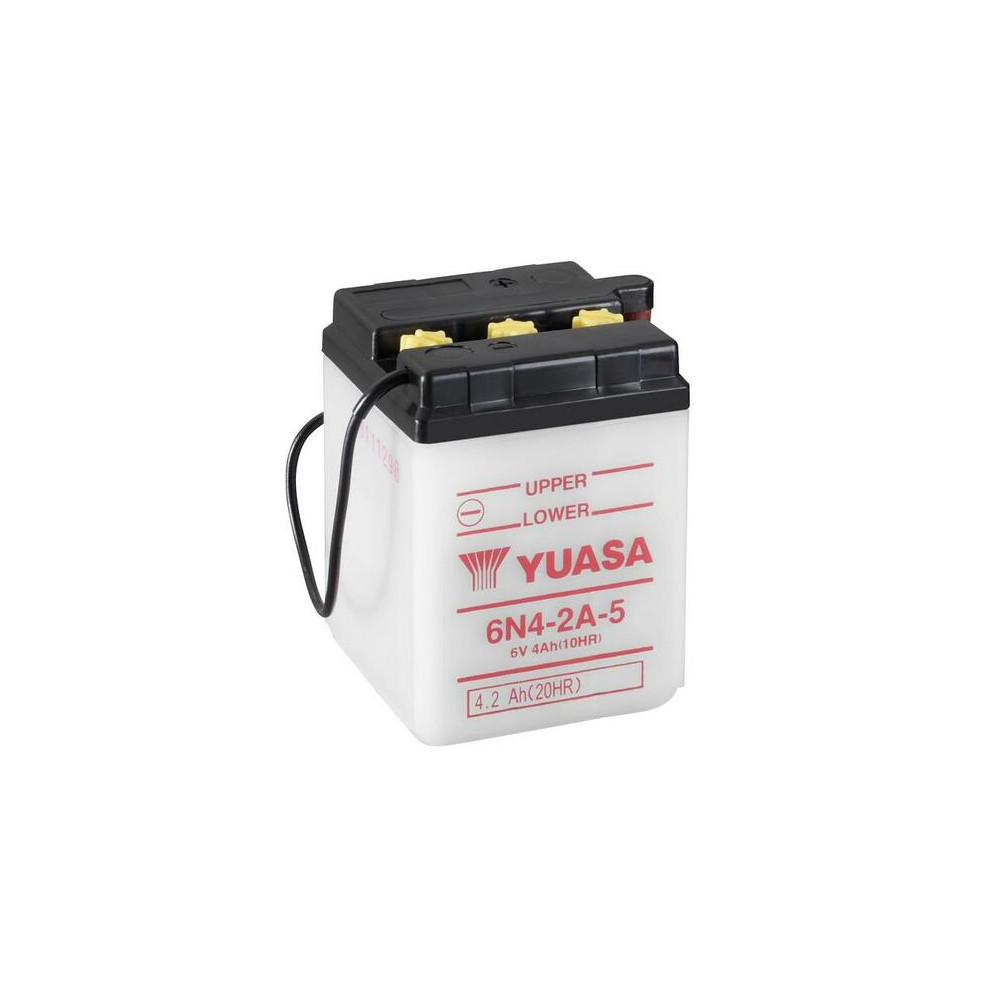 Batterie YUASA conventionnelle sans pack acide - 6N4-2A-5