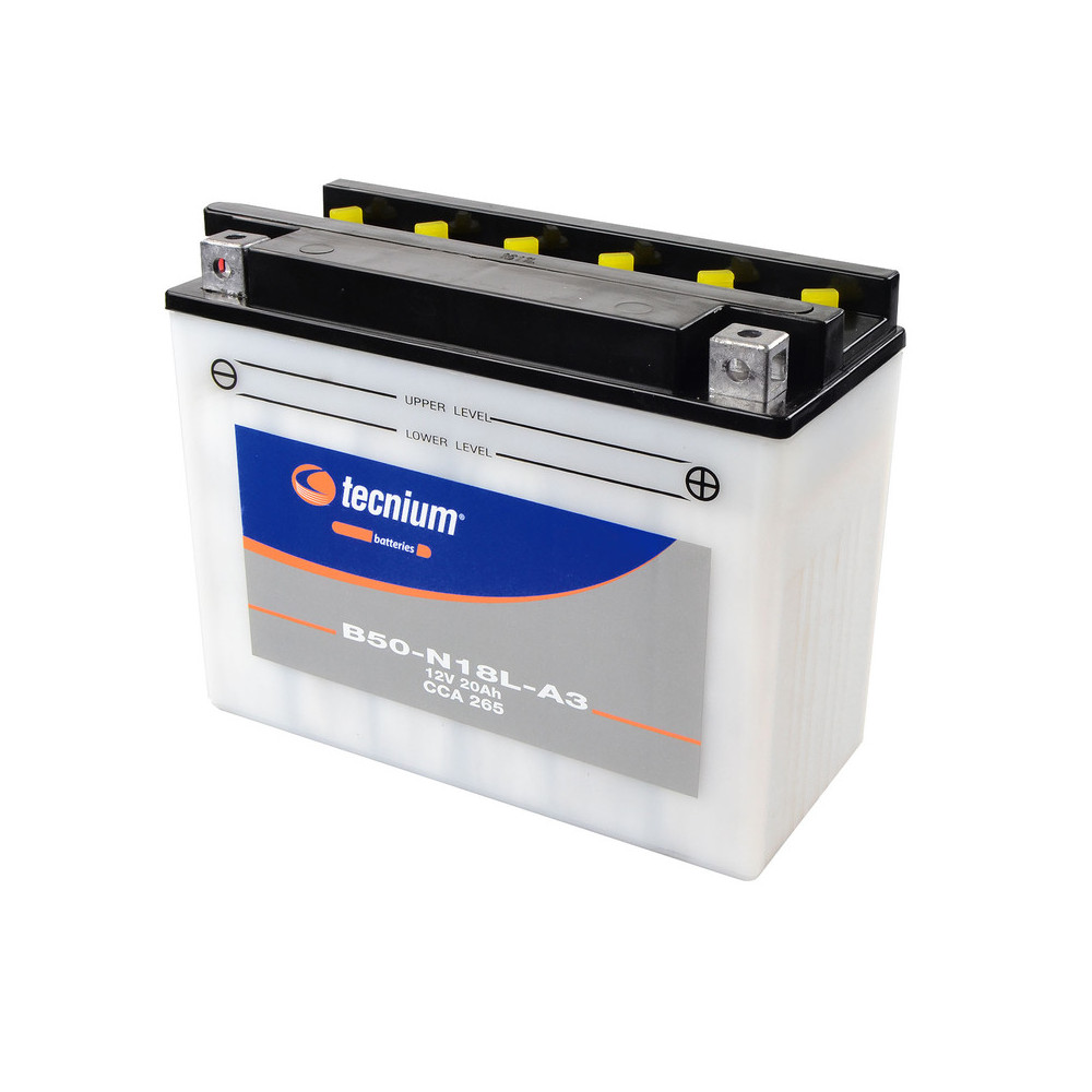 Batterie TECNIUM conventionnelle avec pack acide - B50-N18L-A3