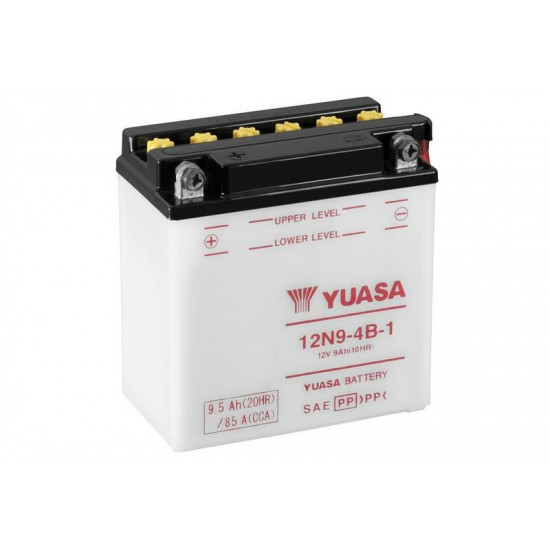 Batterie YUASA conventionnelle sans pack acide - 12N9-4B-1