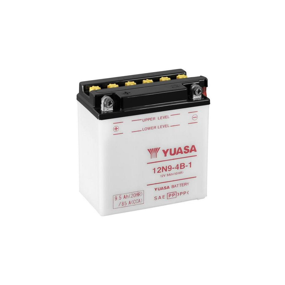 Batterie YUASA conventionnelle sans pack acide - 12N9-4B-1