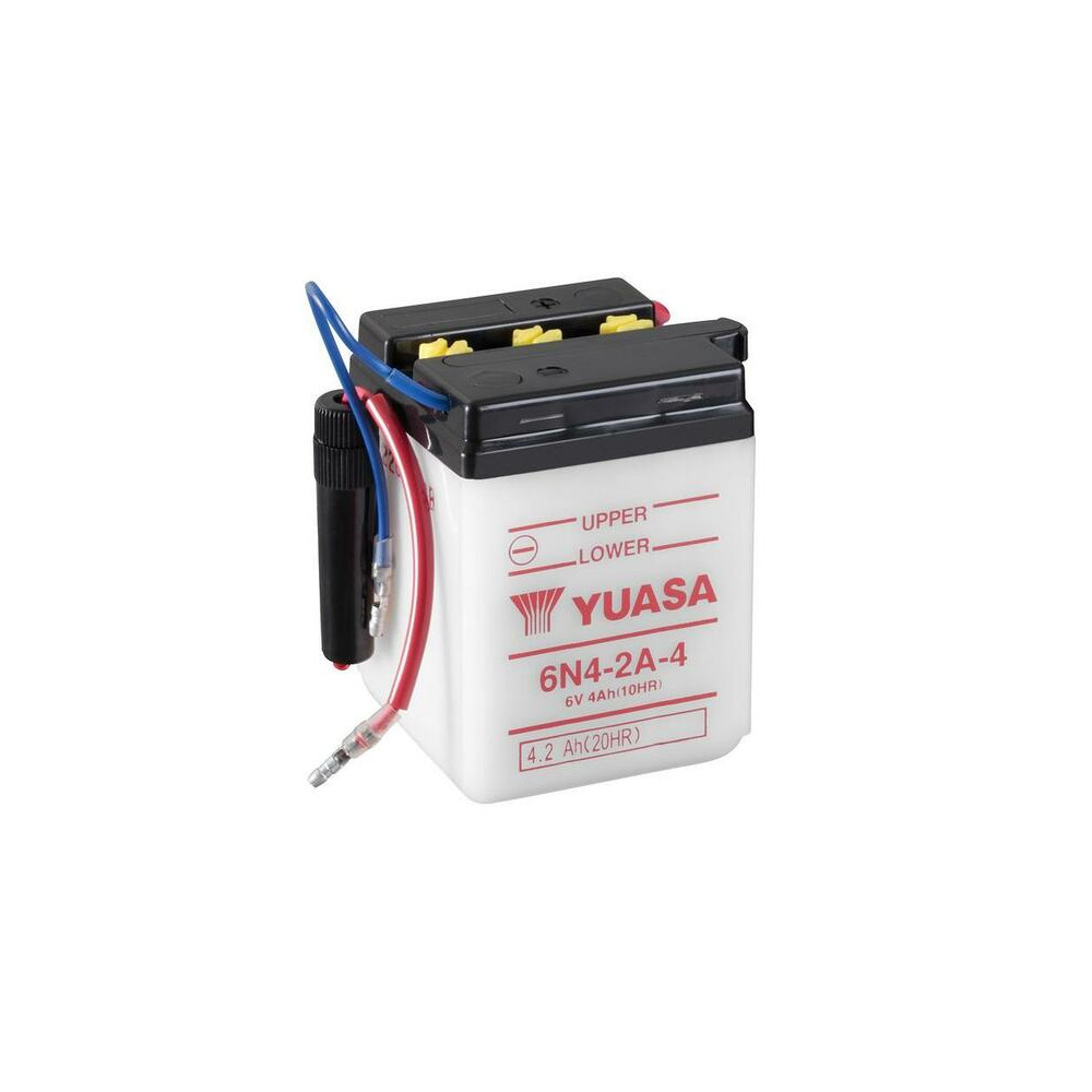 Batterie YUASA conventionnelle sans pack acide - 6N4-2A-4