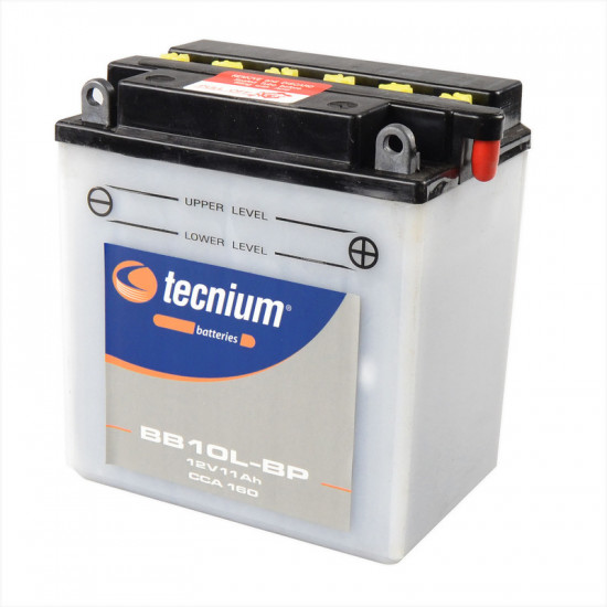 Batterie TECNIUM conventionnelle avec pack acide - BB10L-BP